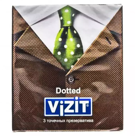 Презервативы Визит доттед точечные N3