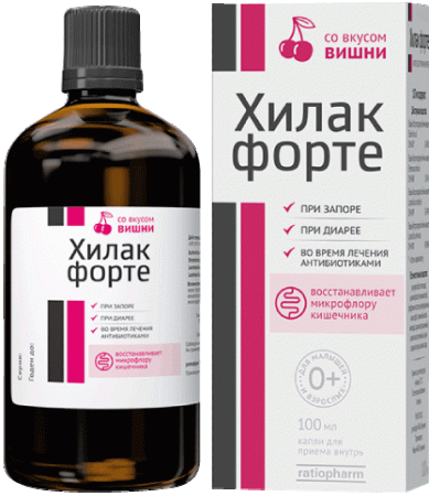 Хилак форте капли внутр. вишня 100мл N1