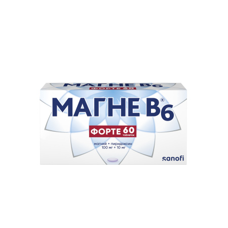 МАГНЕ В6 ФОРТЕ таб п/п/о N60