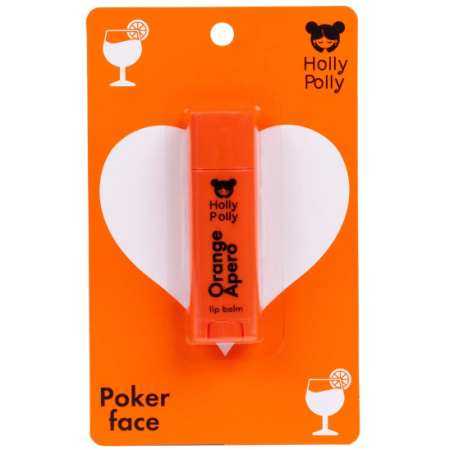 Бальзам для губ  Апельсиновый Аперо Orange Apero Holly Polly Poker Face,4,8 г