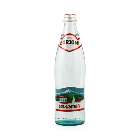 Вода минеральная Боржоми 500мл (стекло)
