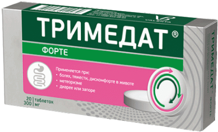 Тримедат форте таб.пролонг.высвоб.п.п.о. 300мг N20