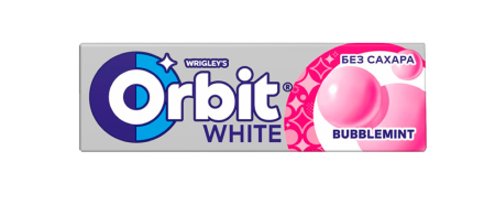 Резинка жевательная Orbit Bubblemint, 13.6г