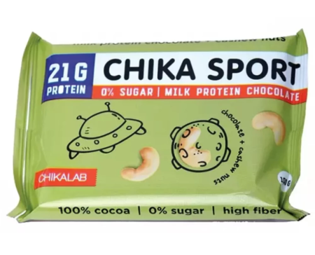 Чикалаб/chikalab молочный шоколад с кешью 100г