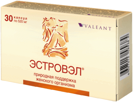 Эстровэл капс. 520мг N30