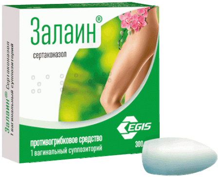 Залаин супп. ваг. 300мг N1