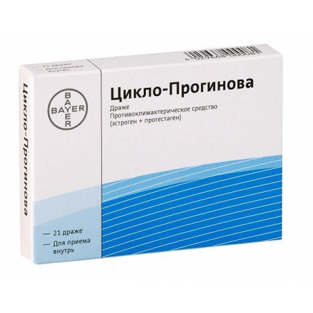 Цикло-прогинова таб. п.о.набор 0,5мг+2мг+2мг N21