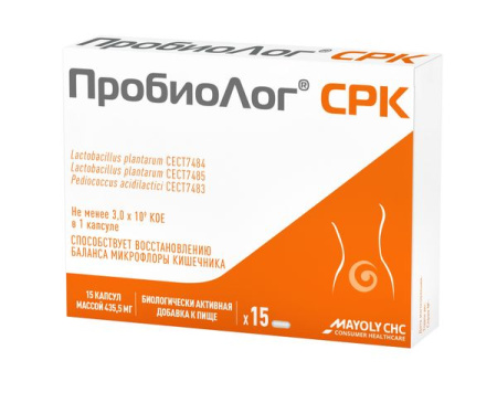 ПробиоЛог СРК капс. 435,5мг N15
