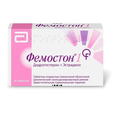Фемостон конти таб. п.п.о. 5мг+1мг N28